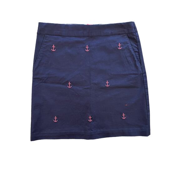 Navy Blue Girls Vineyard Vines Skirt - Picture 1 of 4